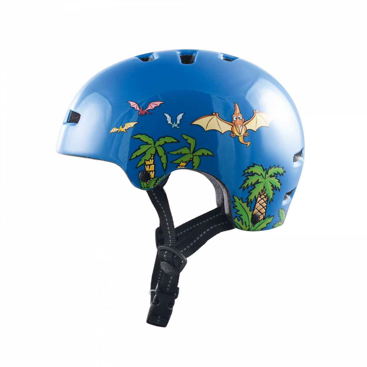 Nipper Mini Dinosaur Graphic Design Skateboard Helmet