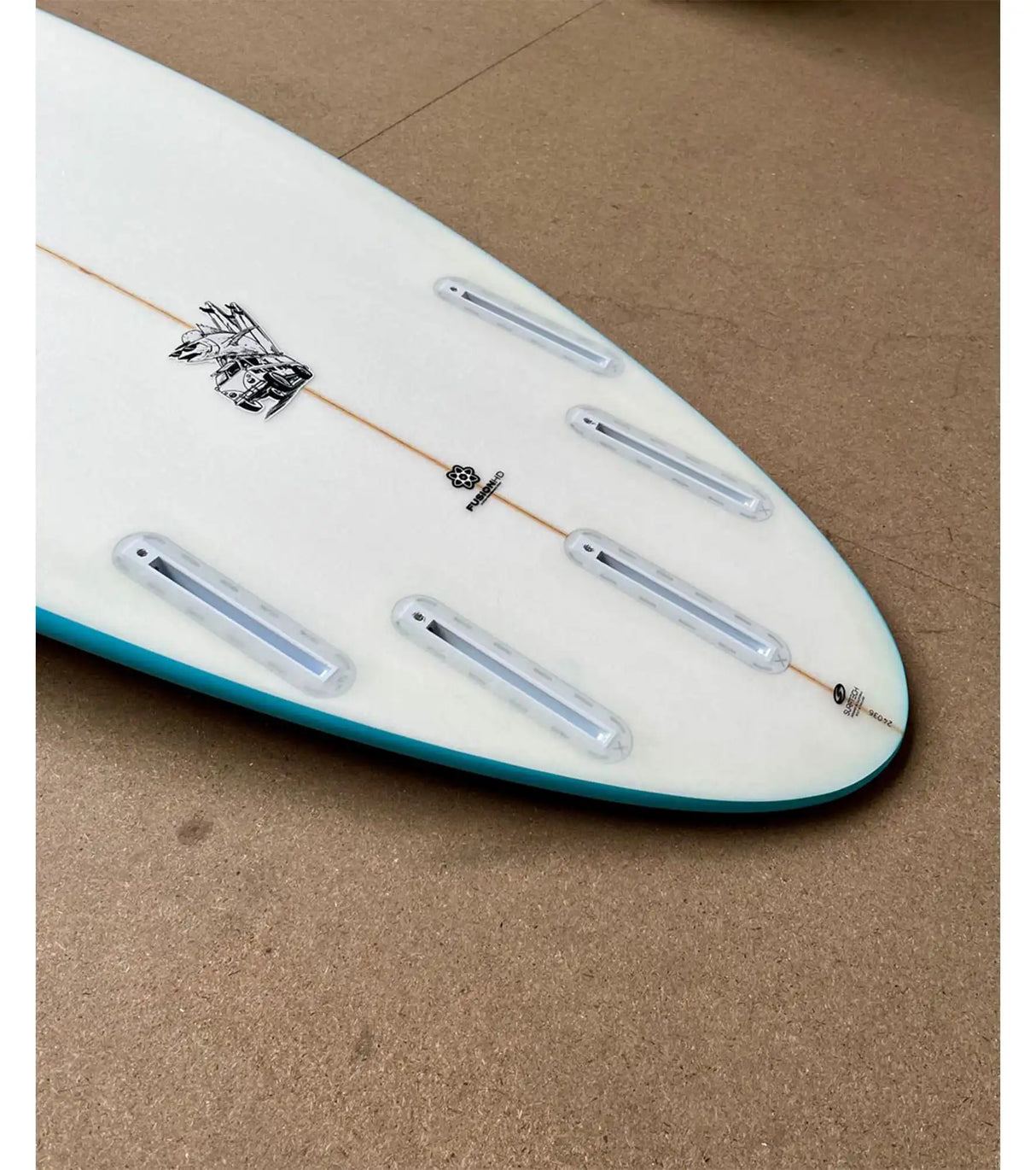 Timmy Patterson Blue Fin - Fusion HD - Futures - 5 Fin