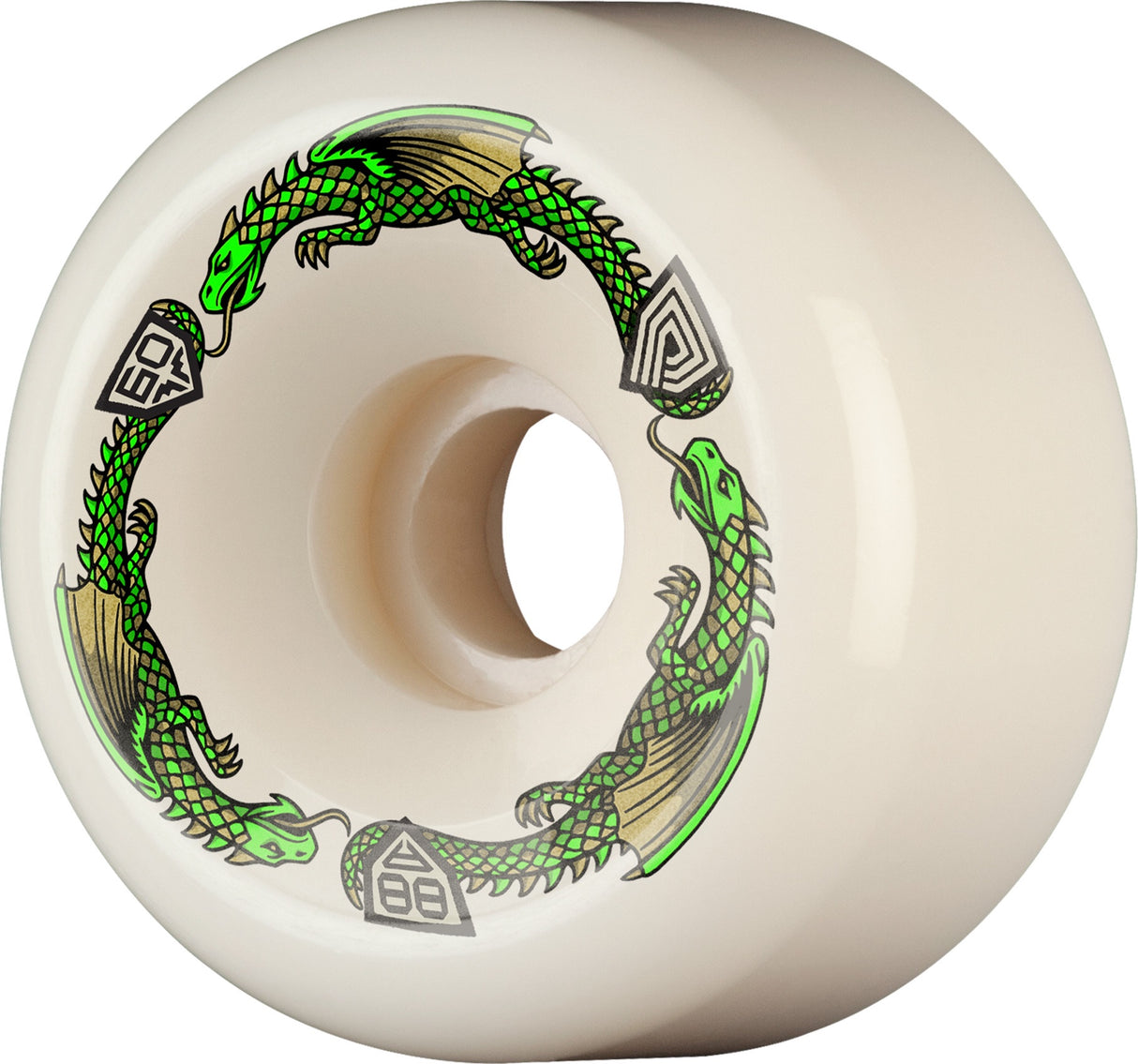 88A Dragons Bomber Sym Extra Wide Skateboard Wheels