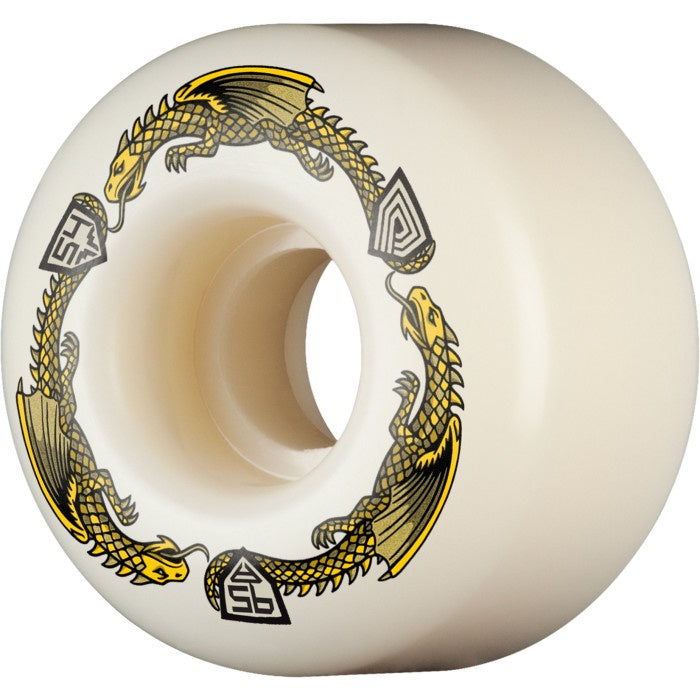 95A Dragons V4 Sym Medium Yellow Skateboard Wheels