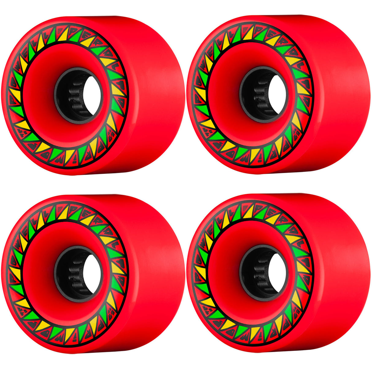 69mm 75A Primo Longboard Wheels (4-Pack)