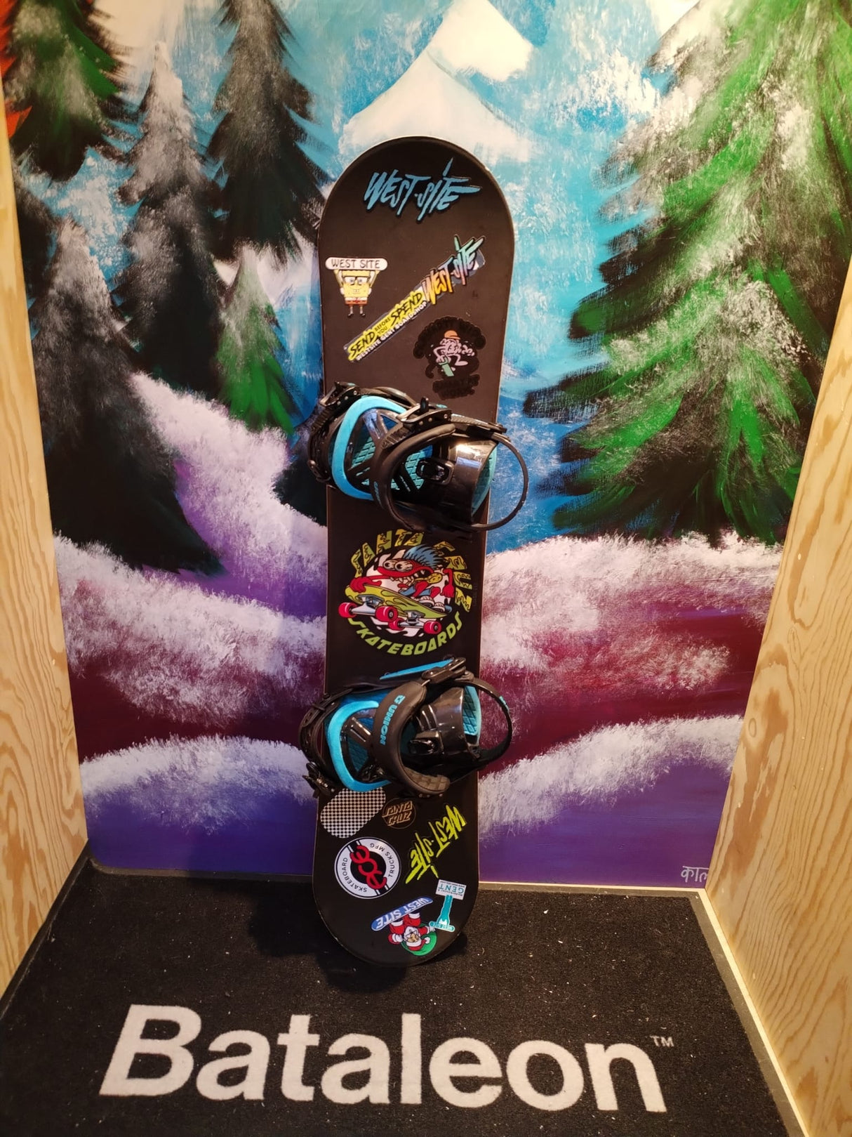 Santa Cruz Grommet + Bindings - 2nd Hand Snowboard Set