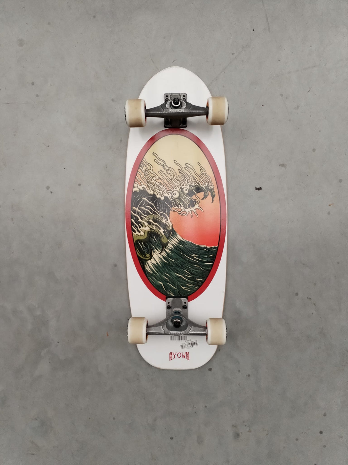 30" Chiba Classic Waves Series Surfskate Custom Complete