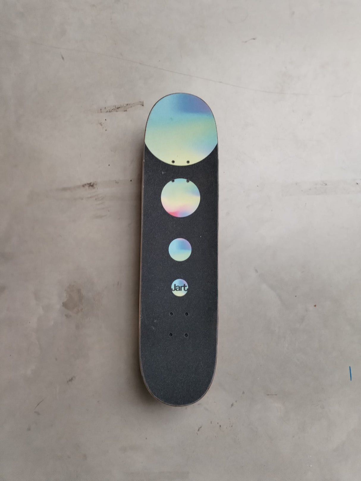 8.375" G1 Stack Black Candy Clouds Skateboard Custom Skateboard Complete