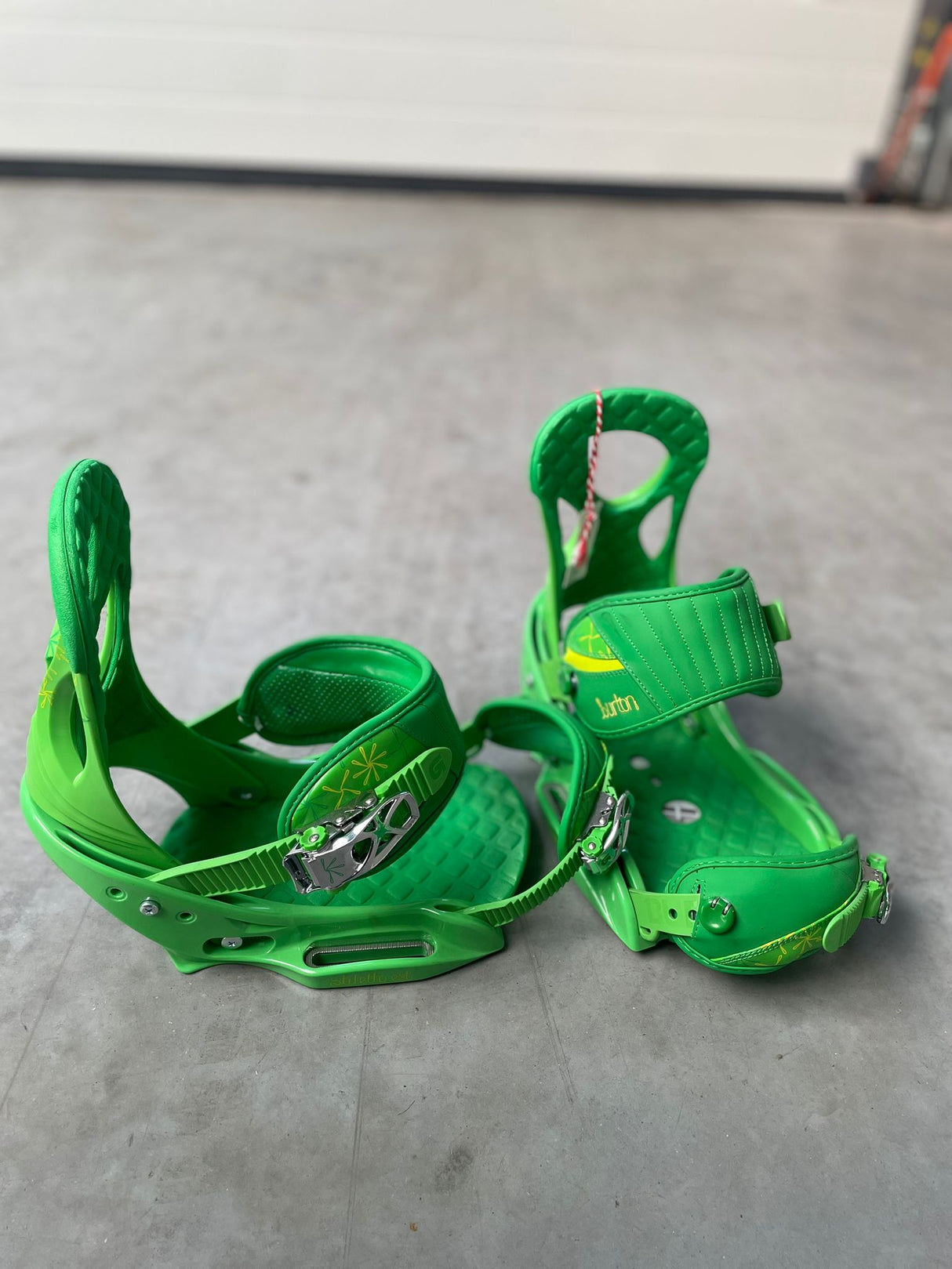 Women's Burton Stiletto Green - 2nd Hand Snowboard Binding