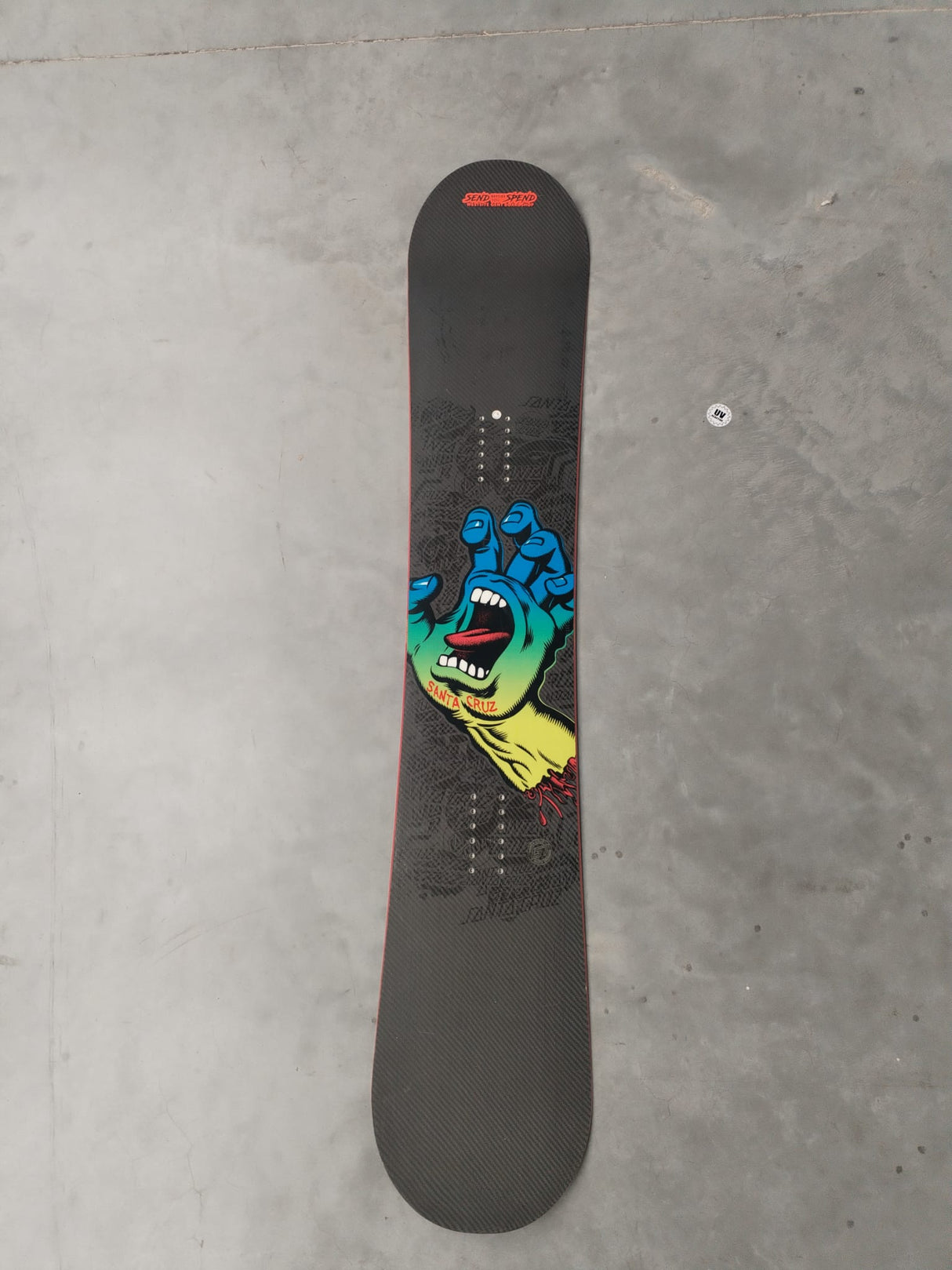 Santa Cruz Carbon Progression Hand - 2nd Hand Snowboard