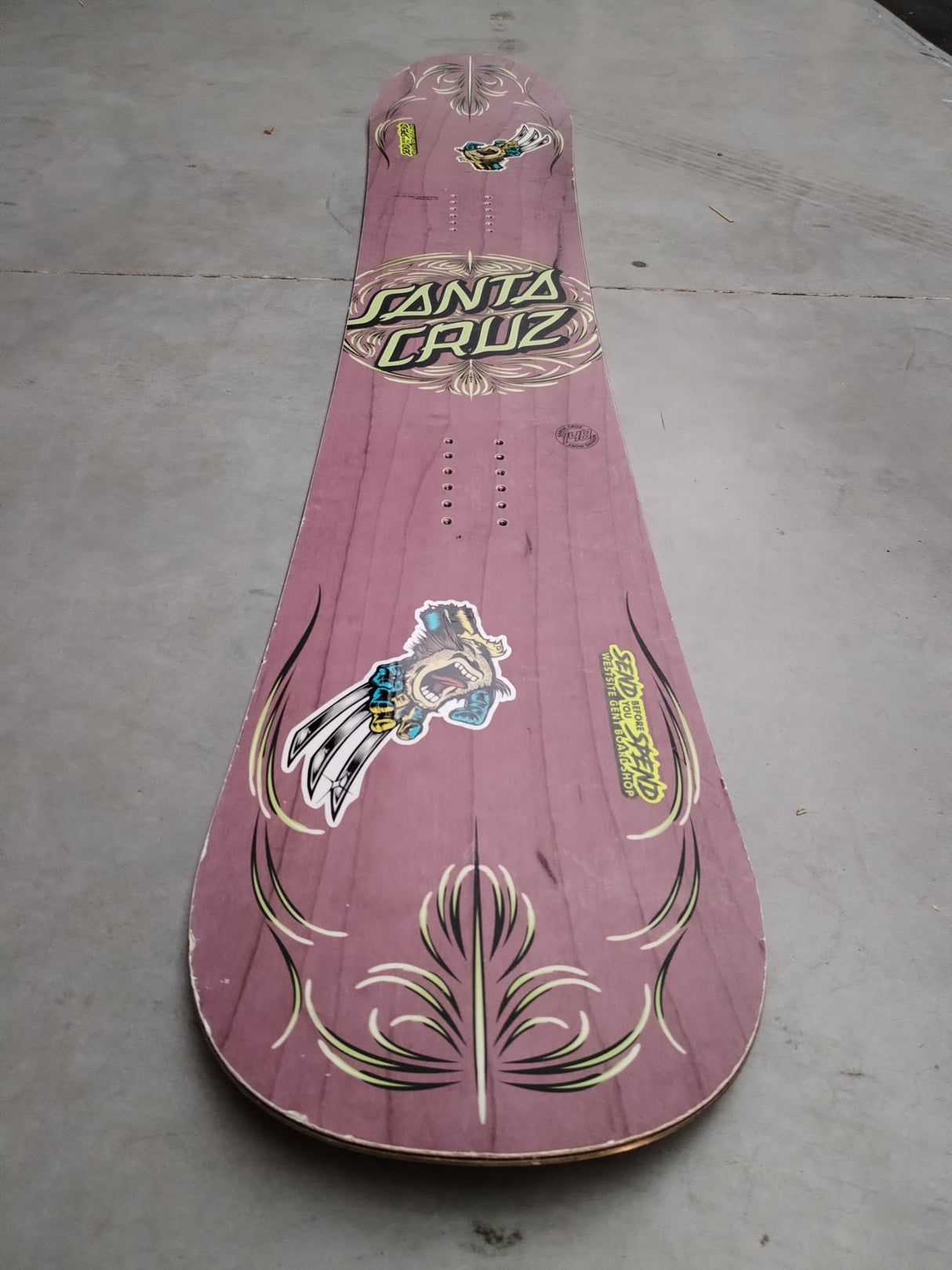 Santa Cruz Pinstripe Dot - 2nd Hand Snowboard