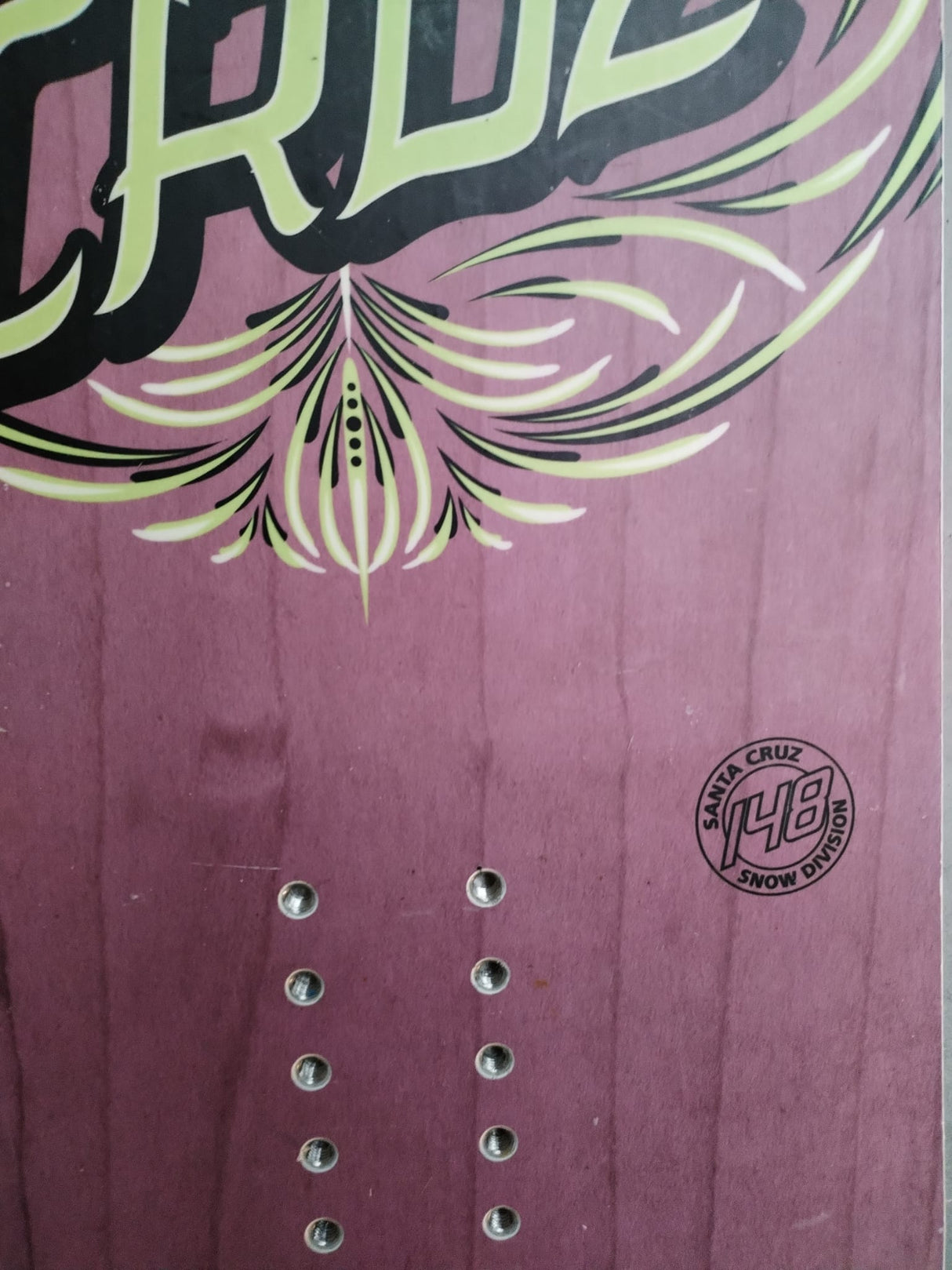 Santa Cruz Pinstripe Dot - 2nd Hand Snowboard