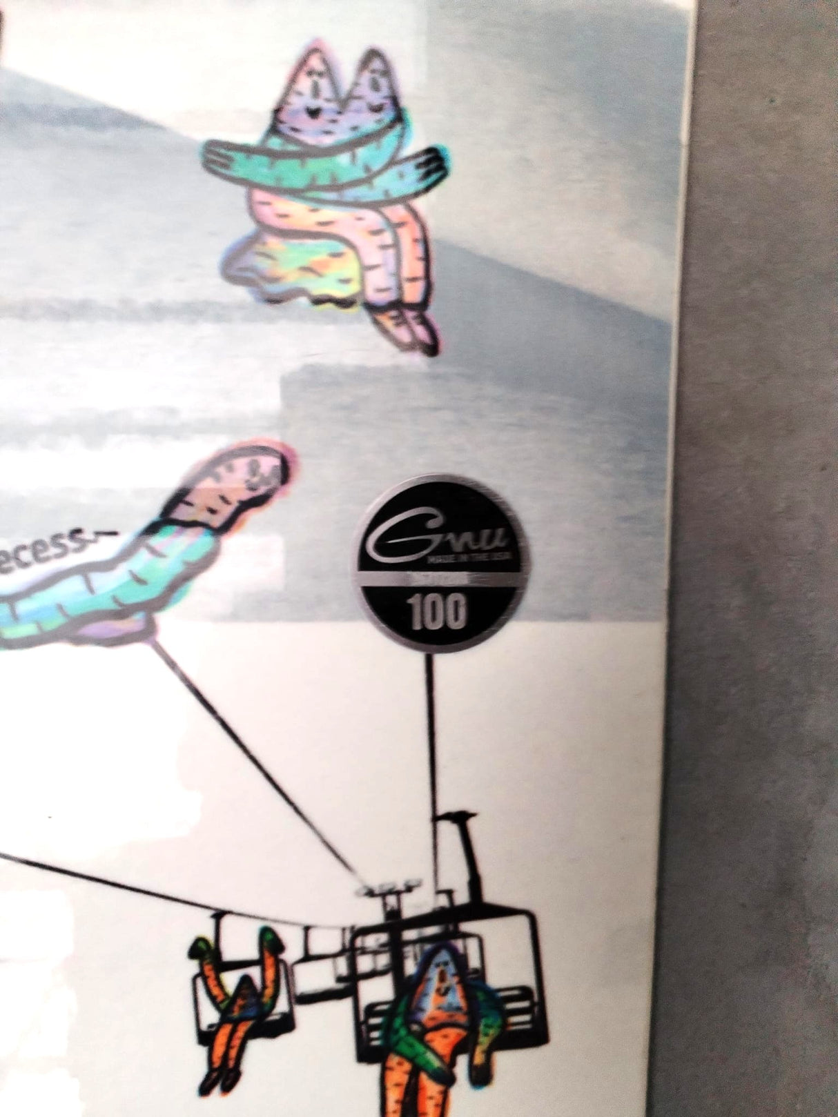 Gnu Recess Asym BTX - 2nd Hand Kids Snowboard