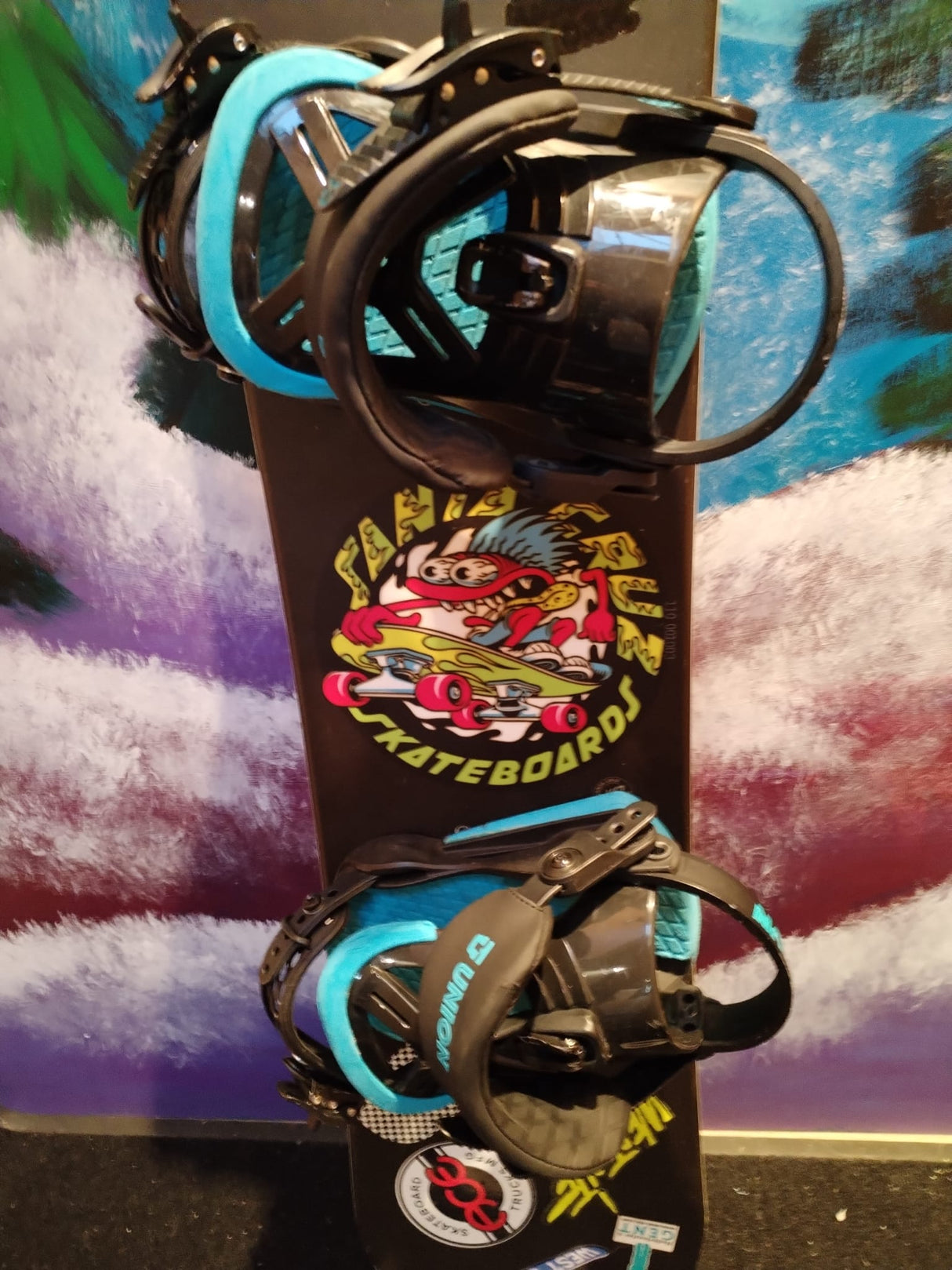 Santa Cruz Grommet + Bindings - 2nd Hand Snowboard Set