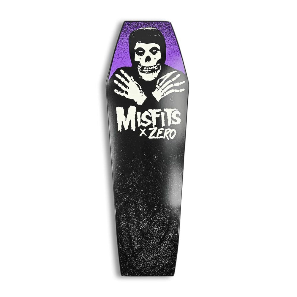 9.5" x Misfits Fiend Coffin Skateboard Deck
