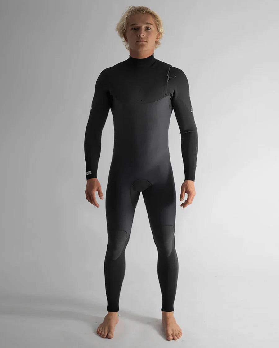 3/2mm Pro Sealed Steamer Black Wetsuit