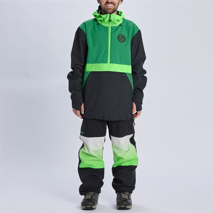 Max Elastic Boss Green Fade Snowboard Pant