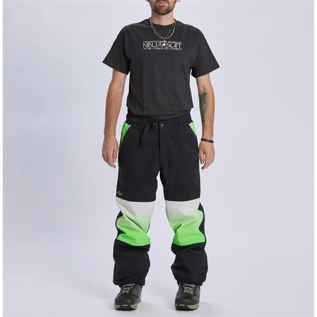Max Elastic Boss Green Fade Snowboard Pant