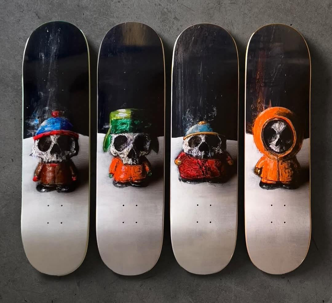 X South Park Horror Skateboard Deck
