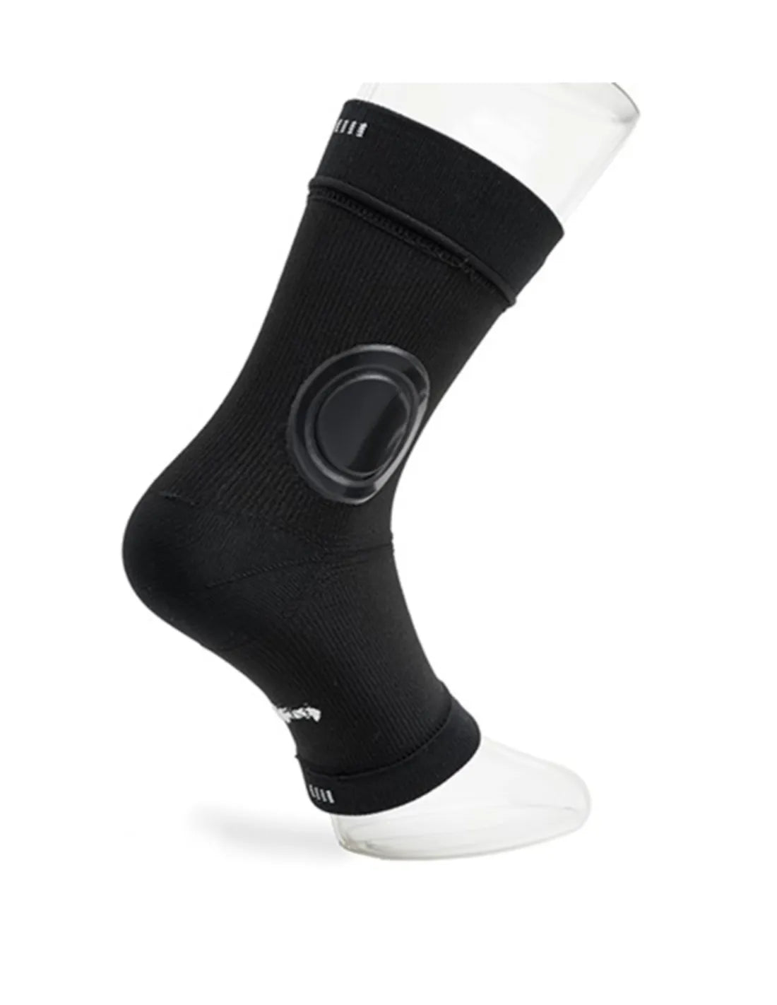 Black Shield Ankle Sock (pair)
