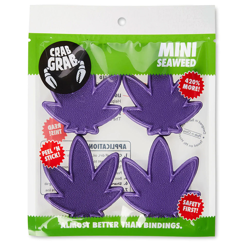 Mini Seaweed Snowboard Traction Pads (4-Pack)