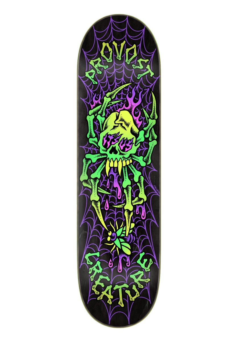 8.47" Provost Skull Spider Pro Skateboard Deck