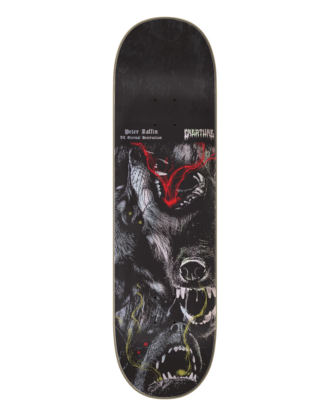 8.6" Peter Raffin Mortem VX Skateboard Deck