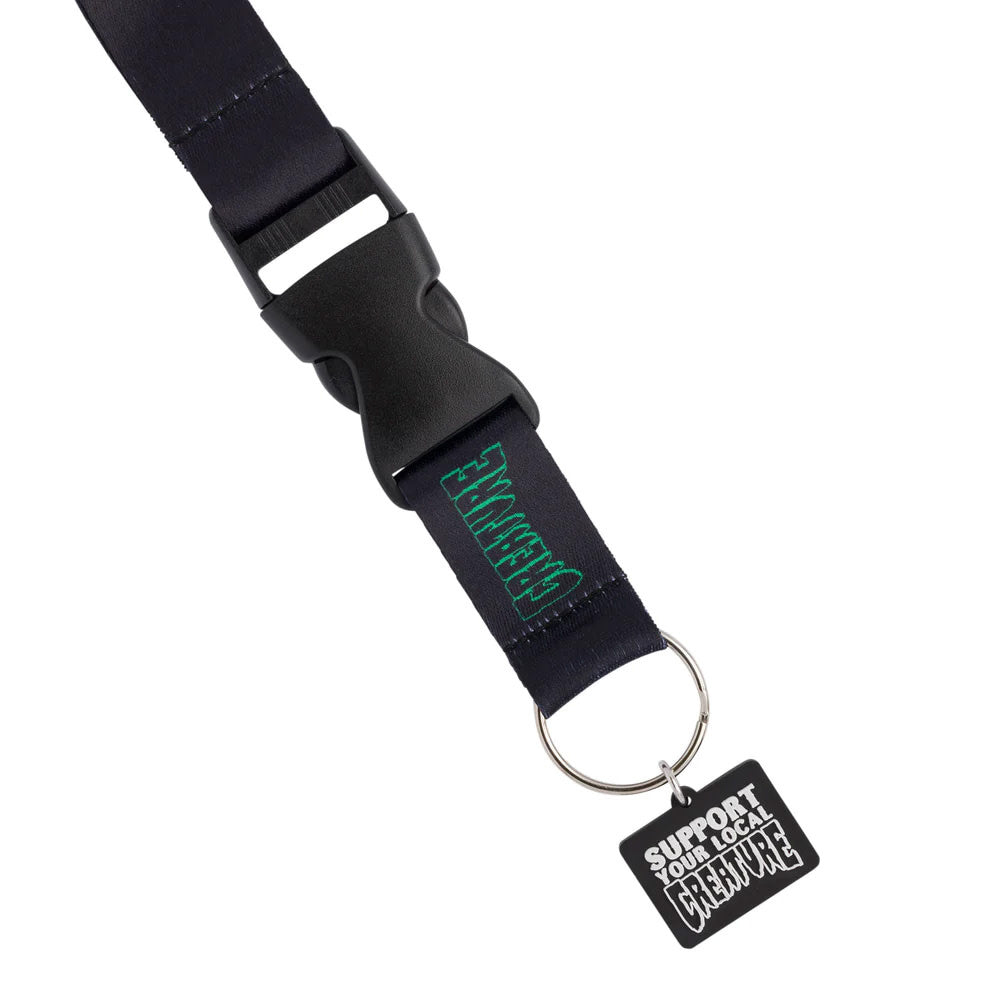 Logo Outline Lanyard Key Chain