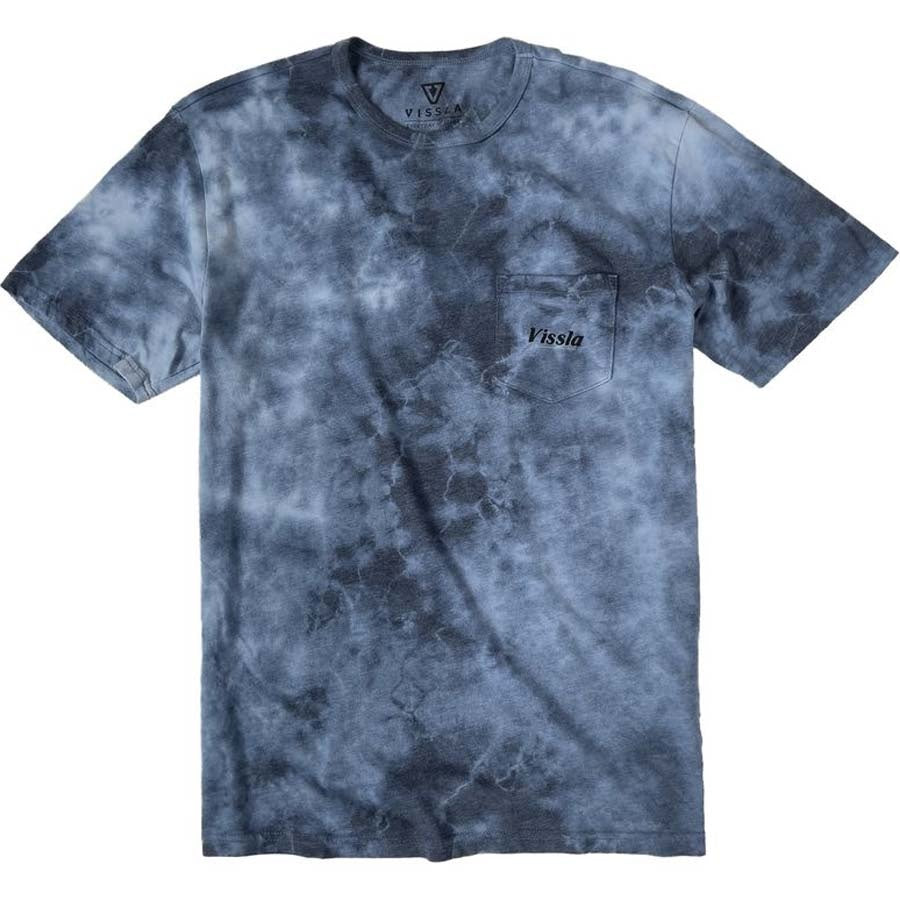 Fillmore Tie DYe SS PKT Tee Herritage Blue