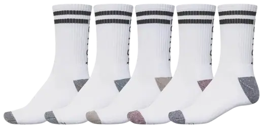 Carter Crew Skate Socks (5-Pack)