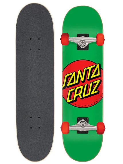 7.8" Classic Dot Skateboard Complete