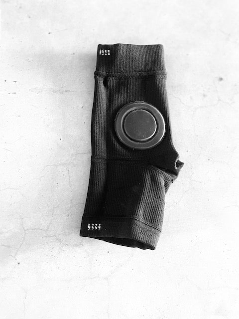 Black Shield Ankle Sock (pair)