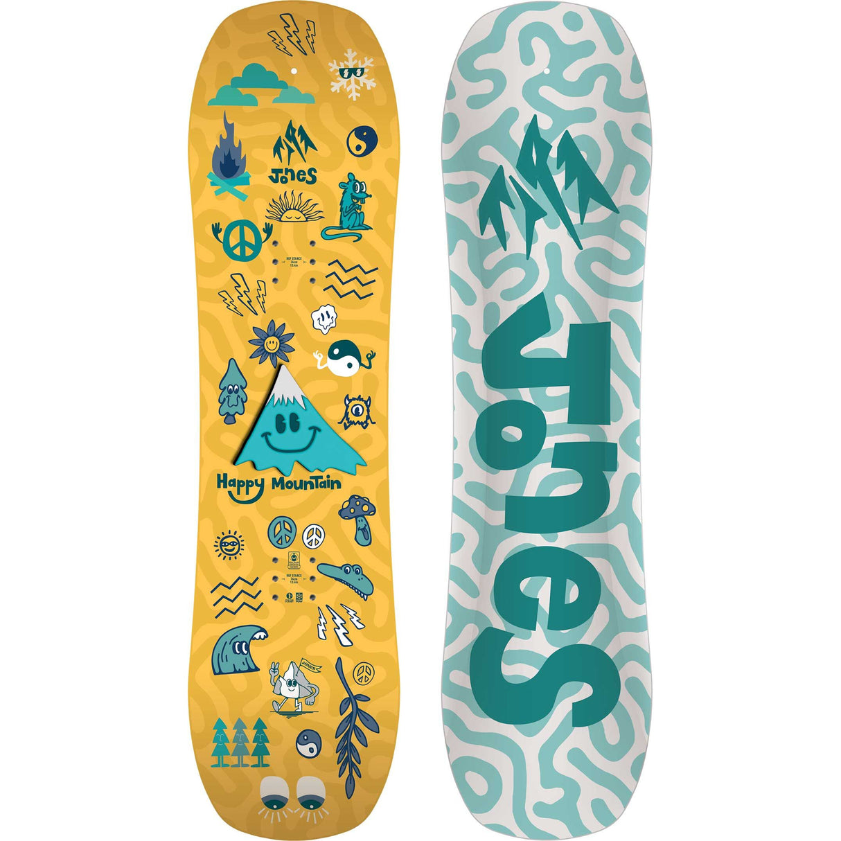 Kids Happy Mountain Snowboard Package