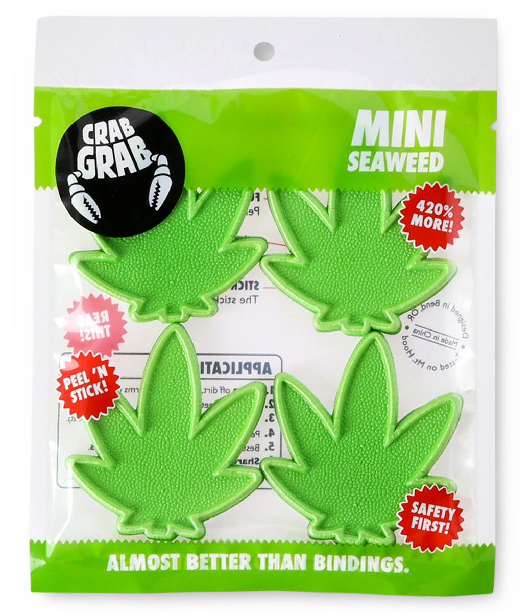 Mini Seaweed Snowboard Traction Pads (4-Pack)