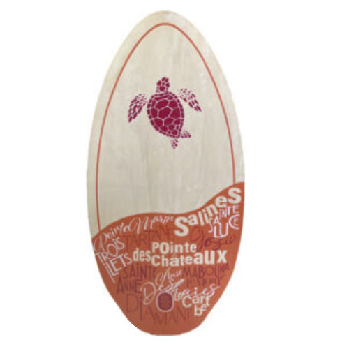 41" Martinique Wooden Skimboard
