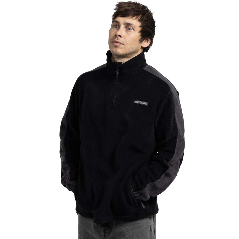 Fast Times 1/4 Zip Fleece Sweater