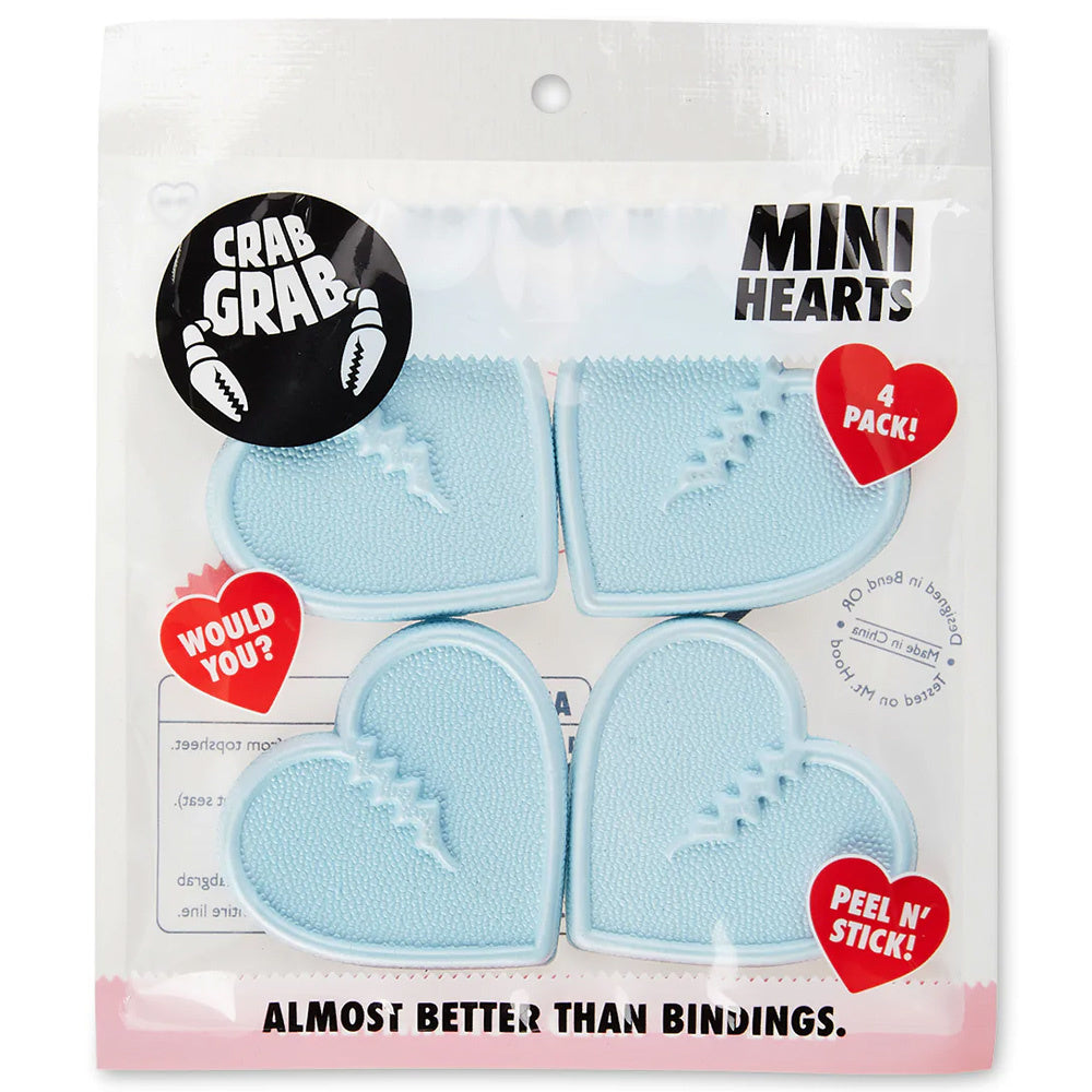 Mini Hearts Snowboard Traction Pads (4-Pack)