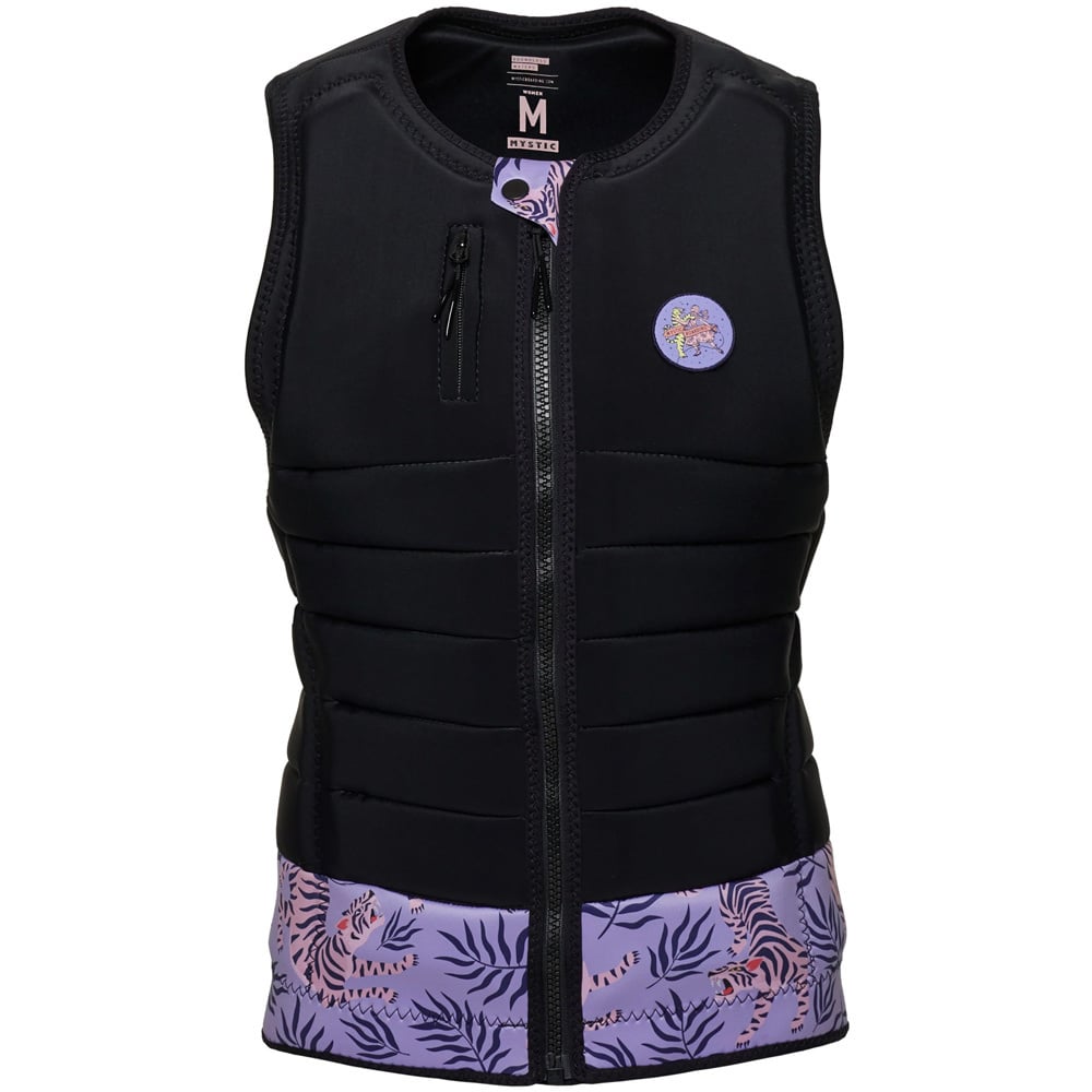 Women's Zodiac Black/Purple FZip Impact Vest