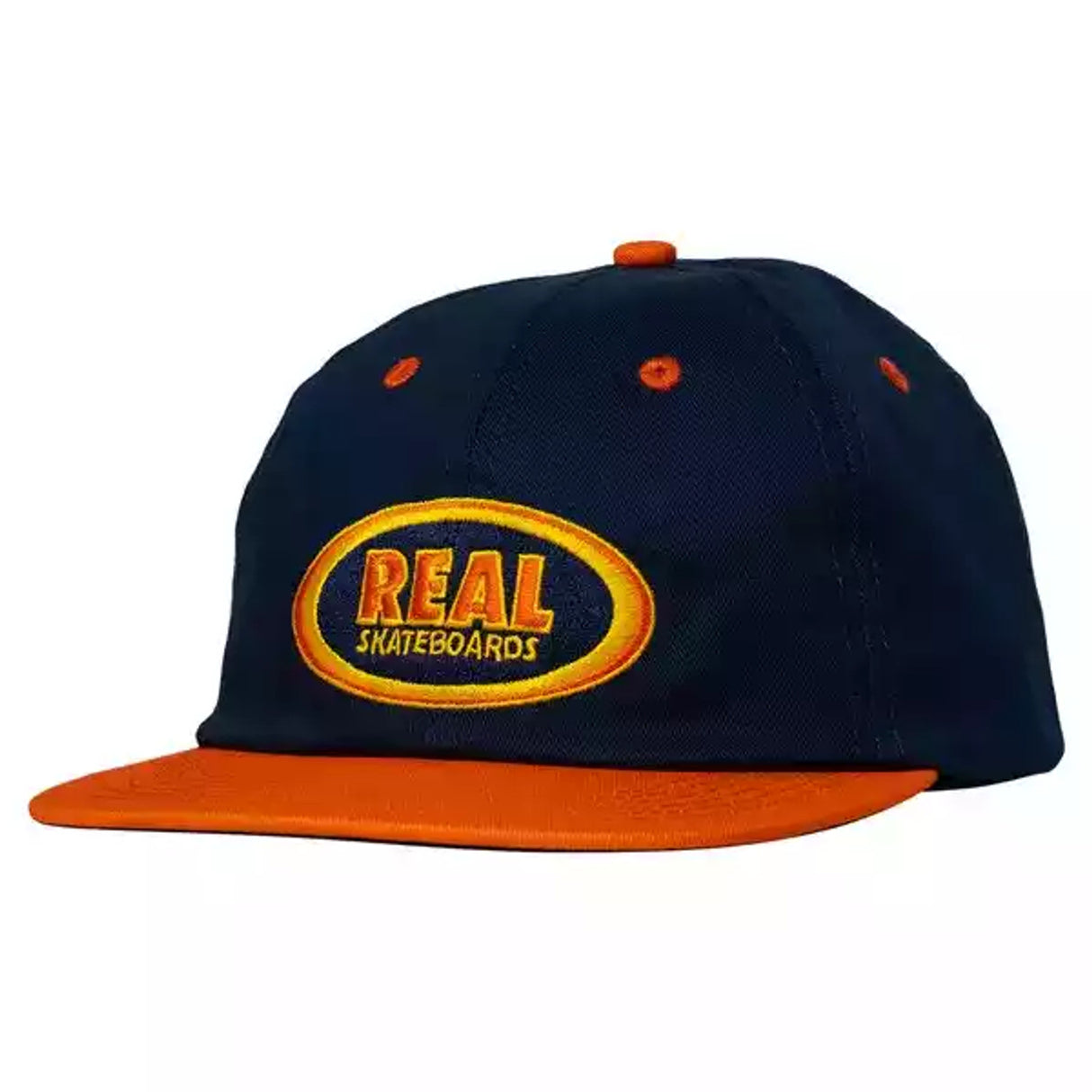 Oval EMB Strapback Cap