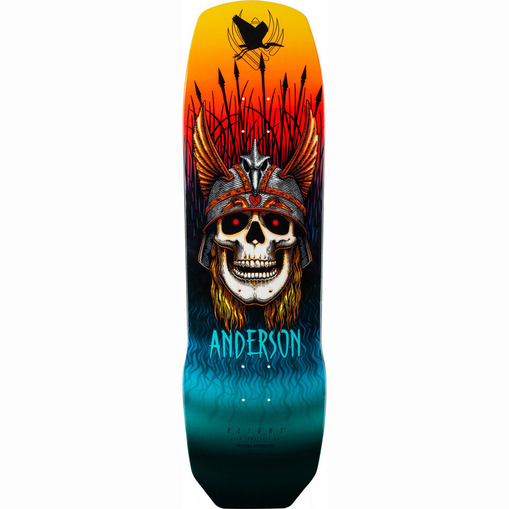 Andy Anderson Heron Skull FLIGHT® Pro Skateboard Deck