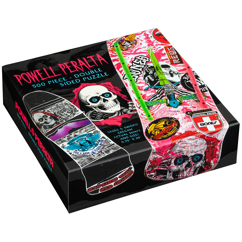 Geegah Skull & Sword Hot Pink Puzzle