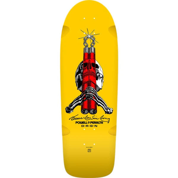 Skull & Nunchucks Bruce Lee Collab Skateboard Deck