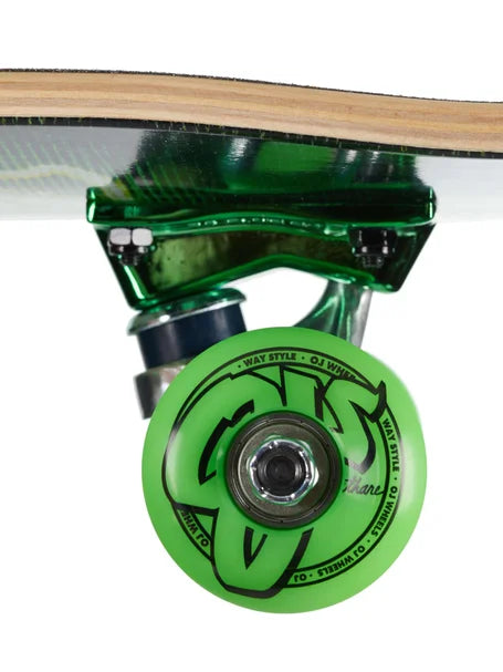 8.25" Large Tattered Complete Skateboard