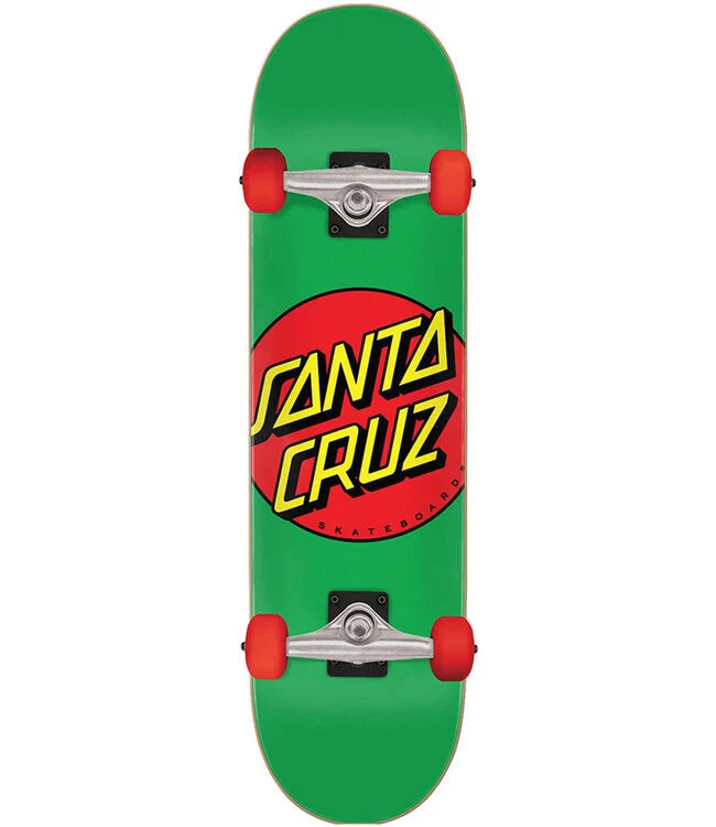 7.8" Classic Dot Skateboard Complete