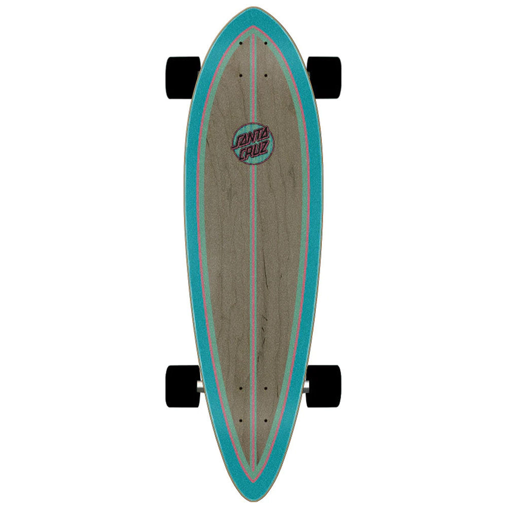 33.0" Cabana Dot Santa Cruz Pintail Longboard Complete