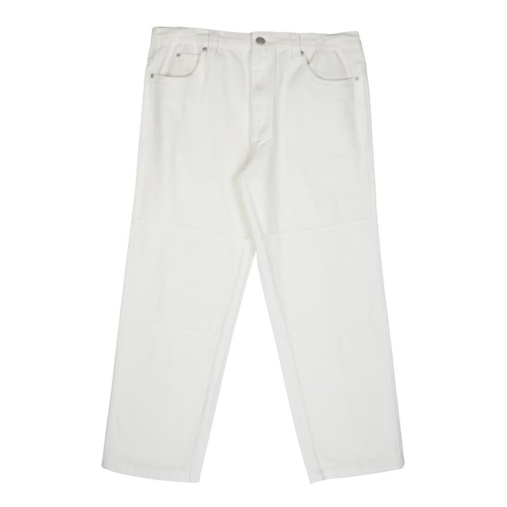 Classic Label Panel Jeans Optic