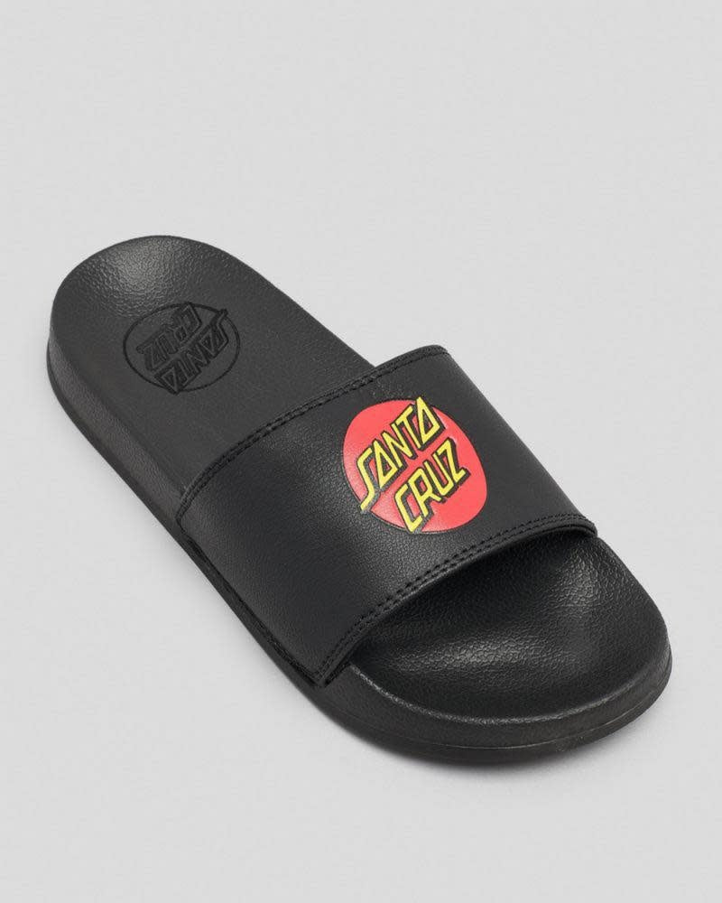 Youth Classic Dot Black Slides