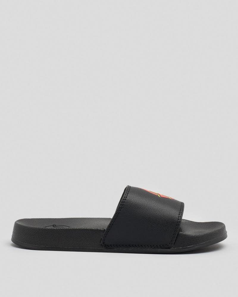 Youth Classic Dot Black Slides