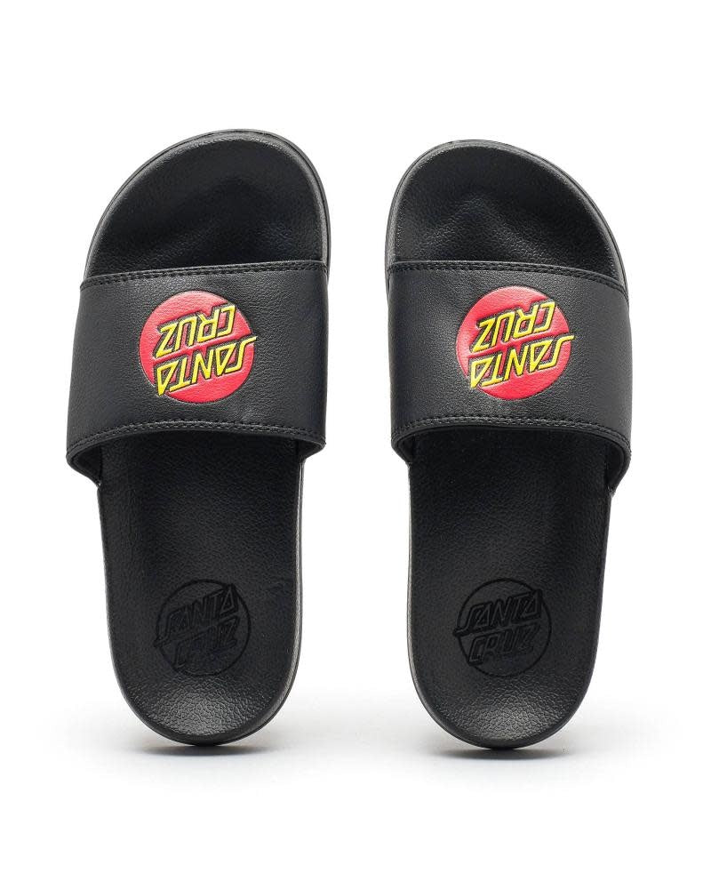 Youth Classic Dot Black Slides