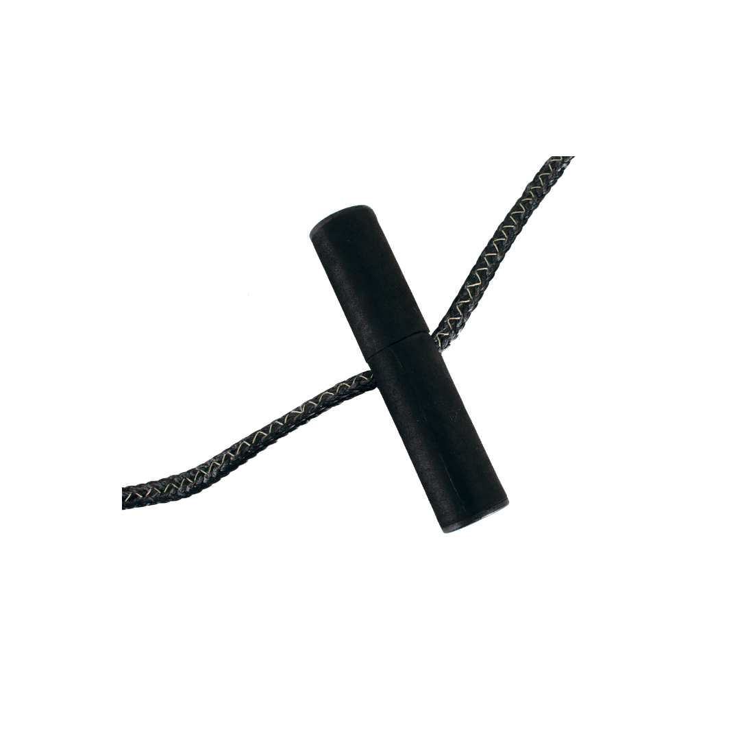 Adjustable T-Handle Black Wakeboard Wrap Handle