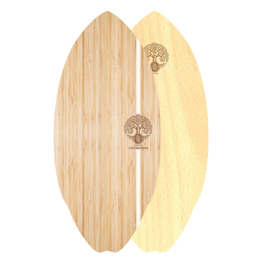45" Lifeseed Natural Fiberwood Skimboard