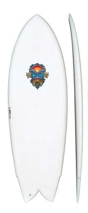 5'7 X LOST Retro Fish Surfboard (36.0L)