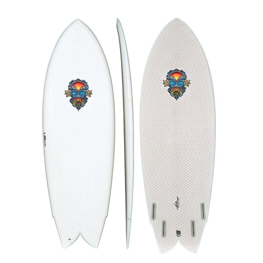 5'7 X LOST Retro Fish Surfboard (36.0L)