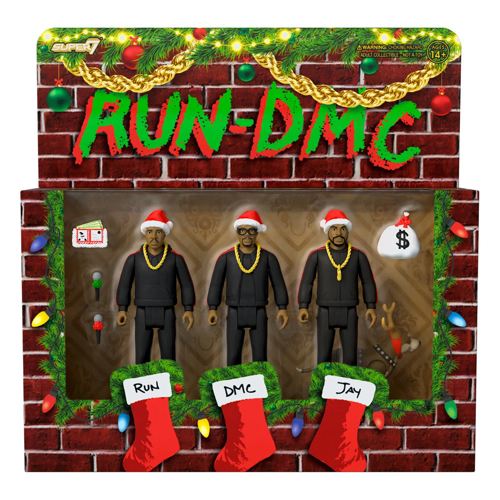 Run DMC ReAction Figure Wave 2 Holiday 3-Pack